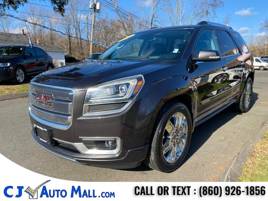 2016 GMC Acadia AWD 4dr Denali, available for sale in Bristol, Connecticut | CJ Auto Mall. Bristol, Connecticut 2016 GMC Acadia AWD 4dr Denali, available for sale in Bristol, Connecticut | CJ Auto Mall. Bristol, Connecticut
