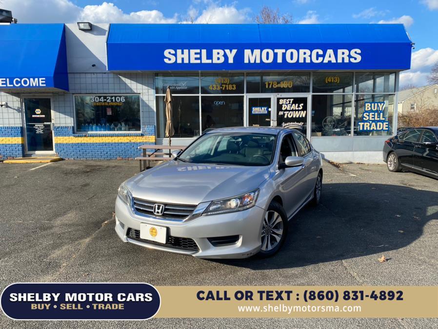 2014 Honda Accord Sedan 4dr I4 CVT LX PZEV, available for sale in Springfield, Massachusetts | Shelby Motor Cars. Springfield, Massachusetts