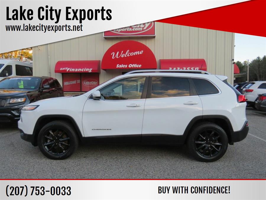 2016 Jeep Cherokee Limited 4x4 4dr SUV, available for sale in Auburn, Maine | Lake City Exports Inc. Auburn, Maine