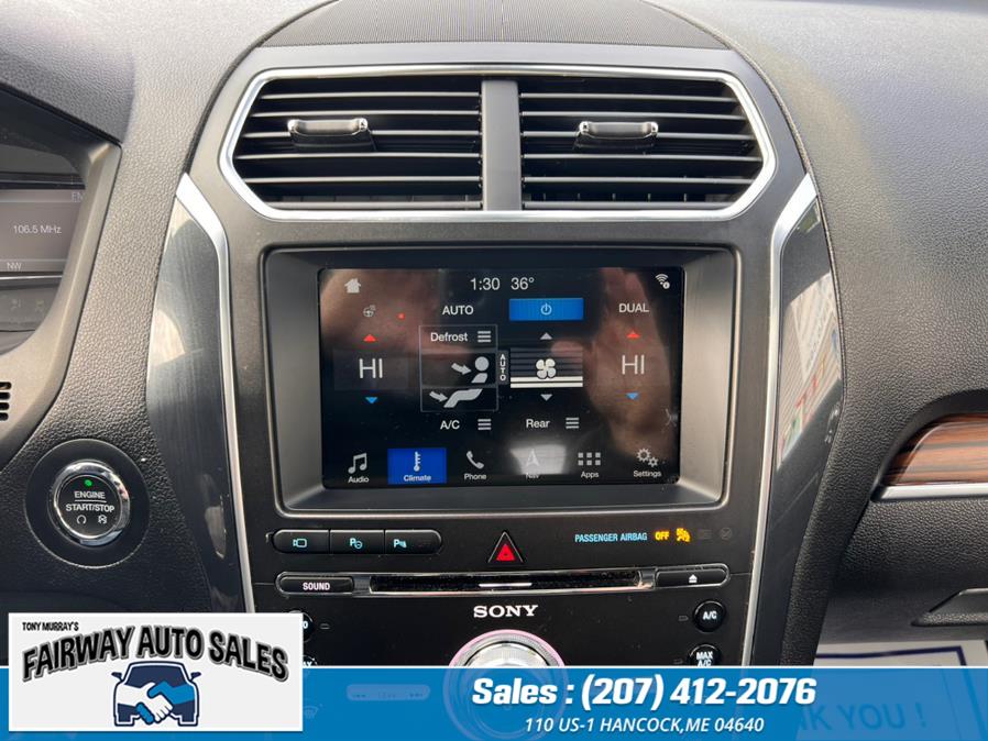 Used Ford Explorer Limited Limited 4WD 2018 | Fairway Auto Sales. Hancock, Maine Used Ford Explorer Limited Limited 4WD 2018 | Fairway Auto Sales. Hancock, Maine