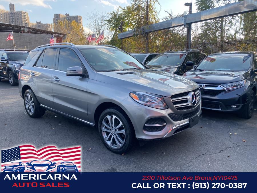 2016 Mercedes-Benz GLE 4MATIC 4dr GLE 350, available for sale in Bronx, New York | Americarna Auto Sales LLC. Bronx, New York 2016 Mercedes-Benz GLE 4MATIC 4dr GLE 350, available for sale in Bronx, New York | Americarna Auto Sales LLC. Bronx, New York