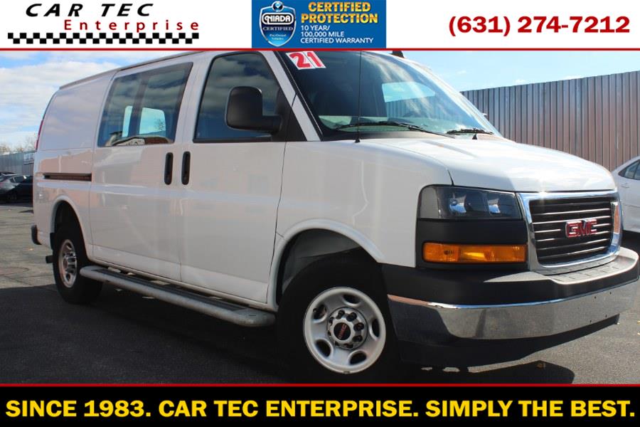 Used GMC Savana Cargo Van RWD 2500 135" 2021 | Car Tec Enterprise Leasing & Sales LLC. Deer Park, New York Used GMC Savana Cargo Van RWD 2500 135" 2021 | Car Tec Enterprise Leasing & Sales LLC. Deer Park, New York