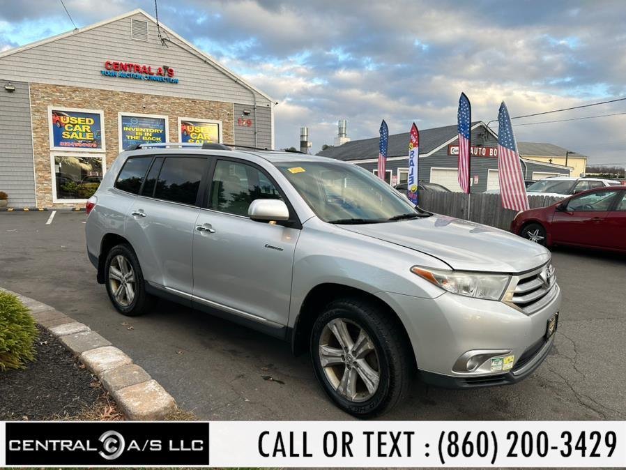 2012 Toyota Highlander 4WD 4dr V6  Limited (Natl), available for sale in East Windsor, Connecticut | Central A/S LLC. East Windsor, Connecticut