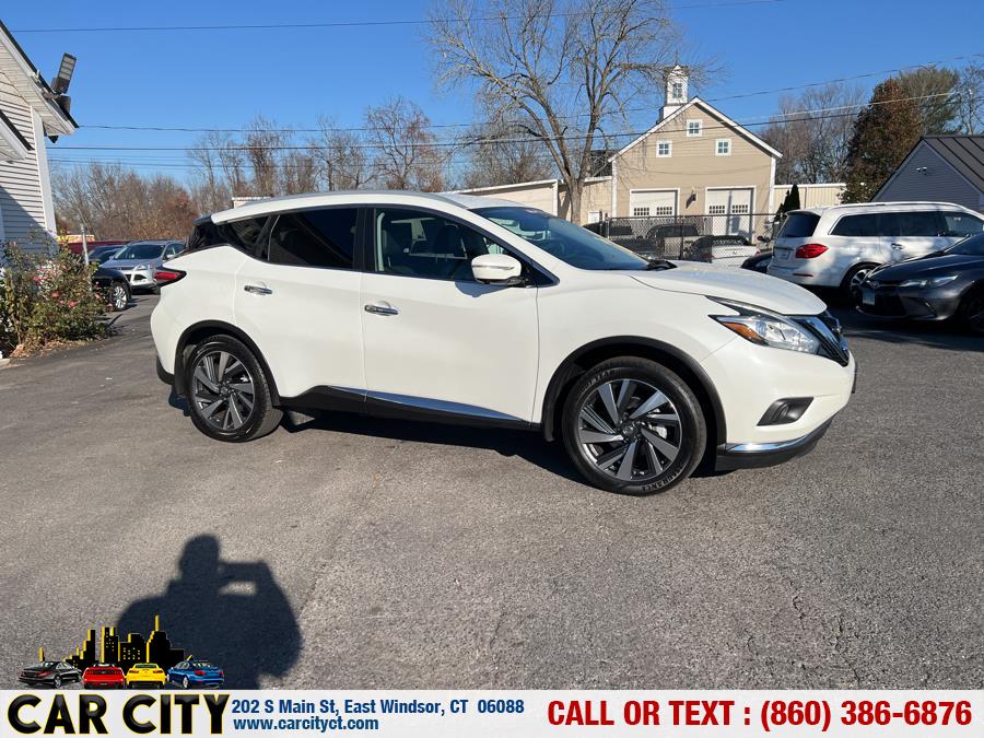 2015 Nissan Murano AWD 4dr Platinum, available for sale in East Windsor, Connecticut | Car City LLC. East Windsor, Connecticut