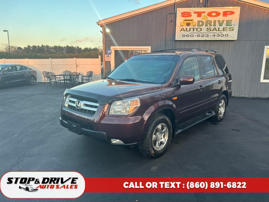 2007 Honda Pilot 4WD 4dr EX-L w/Navi, available for sale in East Windsor, Connecticut | Stop & Drive Auto Sales. East Windsor, Connecticut