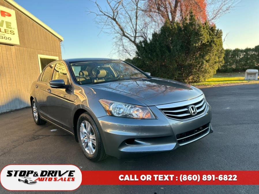 Used Honda Accord Sdn 4dr I4 Auto SE PZEV 2012 | Stop & Drive Auto Sales. East Windsor, Connecticut Used Honda Accord Sdn 4dr I4 Auto SE PZEV 2012 | Stop & Drive Auto Sales. East Windsor, Connecticut