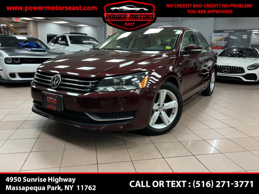 Used Volkswagen Passat 4dr Sdn 1.8T Auto Wolfsburg Ed PZEV *Ltd Avail* 2014 | Power Motors East. Massapequa Park, New York