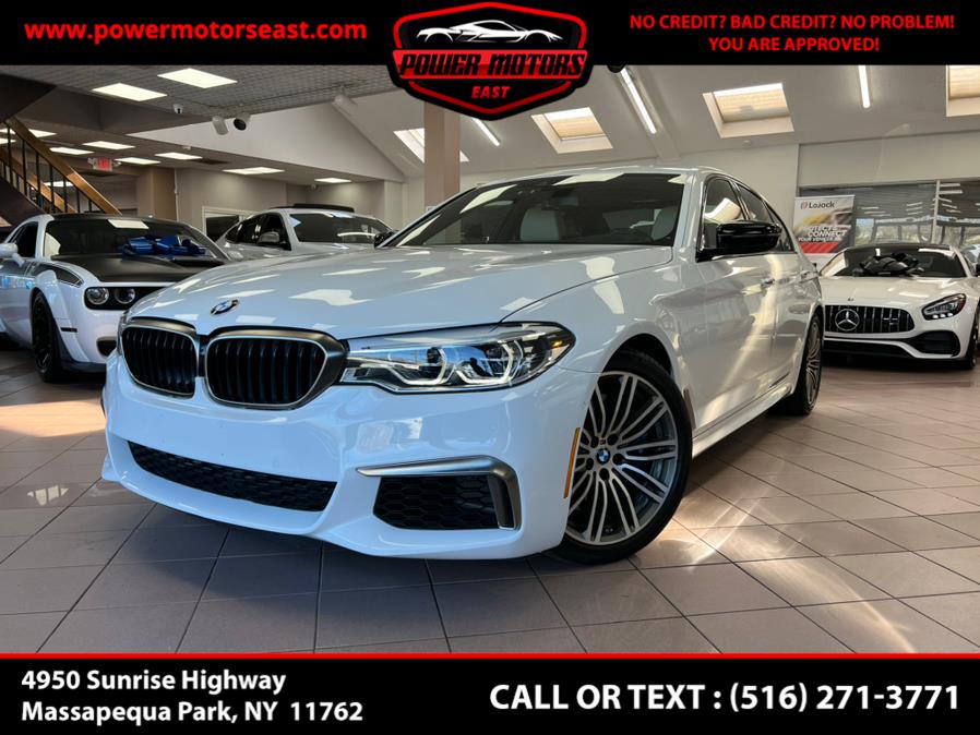 2018 BMW 5 Series M550i xDrive Sedan, available for sale in Massapequa Park, New York | Power Motors East. Massapequa Park, New York 2018 BMW 5 Series M550i xDrive Sedan, available for sale in Massapequa Park, New York | Power Motors East. Massapequa Park, New York
