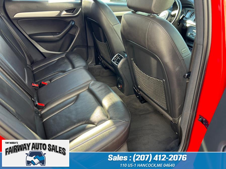 Used Audi Q3 Premium 2.0 TFSI Premium quattro AWD 2017 | Fairway Auto Sales. Hancock, Maine Used Audi Q3 Premium 2.0 TFSI Premium quattro AWD 2017 | Fairway Auto Sales. Hancock, Maine