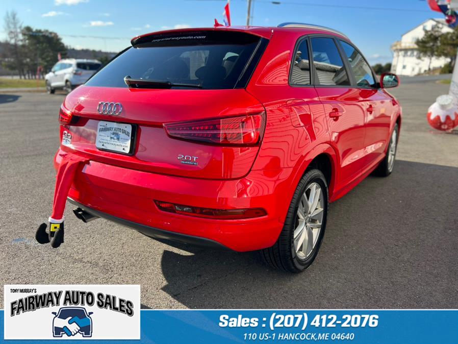 Used Audi Q3 Premium 2.0 TFSI Premium quattro AWD 2017 | Fairway Auto Sales. Hancock, Maine Used Audi Q3 Premium 2.0 TFSI Premium quattro AWD 2017 | Fairway Auto Sales. Hancock, Maine