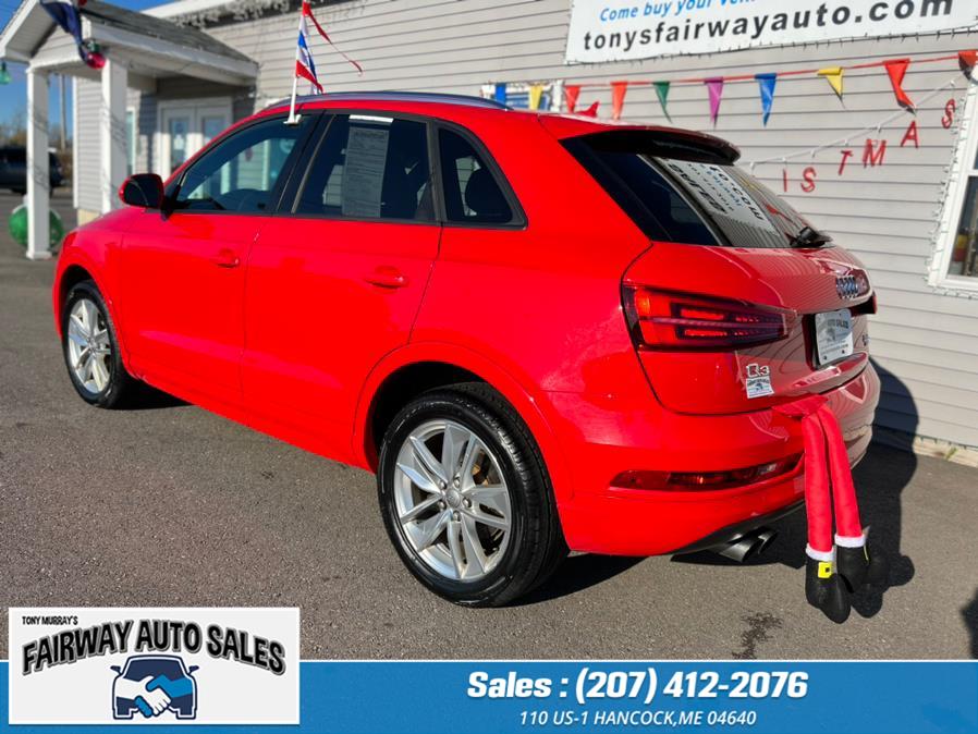 Used Audi Q3 Premium 2.0 TFSI Premium quattro AWD 2017 | Fairway Auto Sales. Hancock, Maine Used Audi Q3 Premium 2.0 TFSI Premium quattro AWD 2017 | Fairway Auto Sales. Hancock, Maine