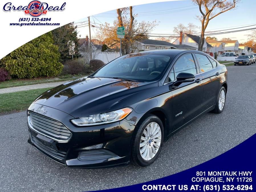 2013 Ford Fusion 4dr Sdn Hybrid FWD, available for sale in Copiague, New York | Great Deal Motors. Copiague, New York