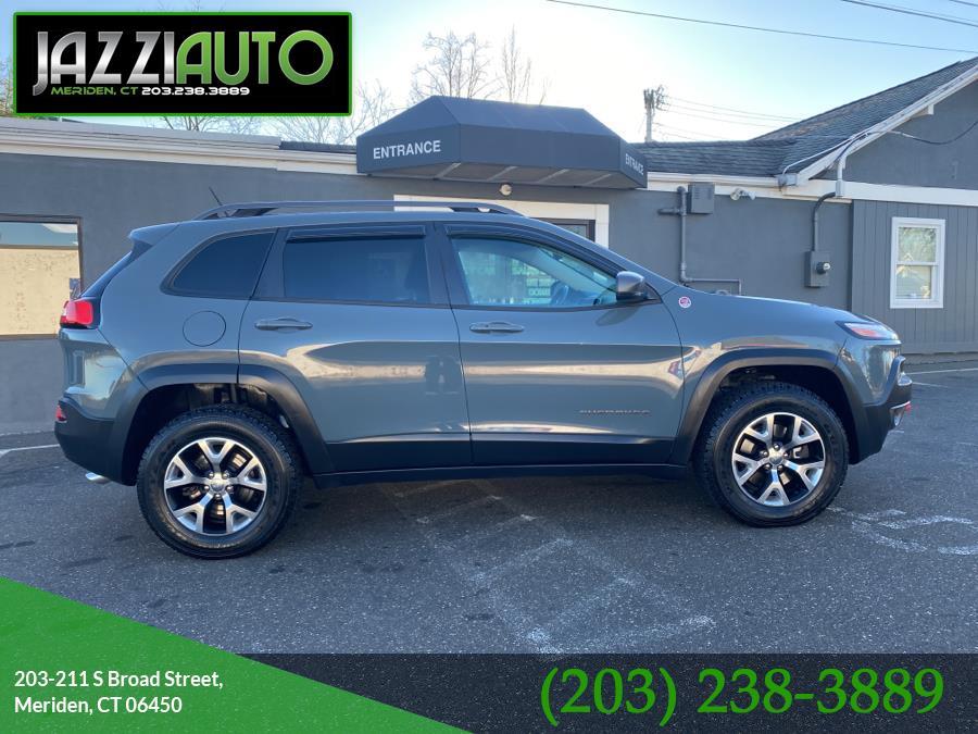 Used Jeep Cherokee 4WD 4dr Trailhawk 2015 | Jazzi Auto Sales LLC. Meriden, Connecticut Used Jeep Cherokee 4WD 4dr Trailhawk 2015 | Jazzi Auto Sales LLC. Meriden, Connecticut