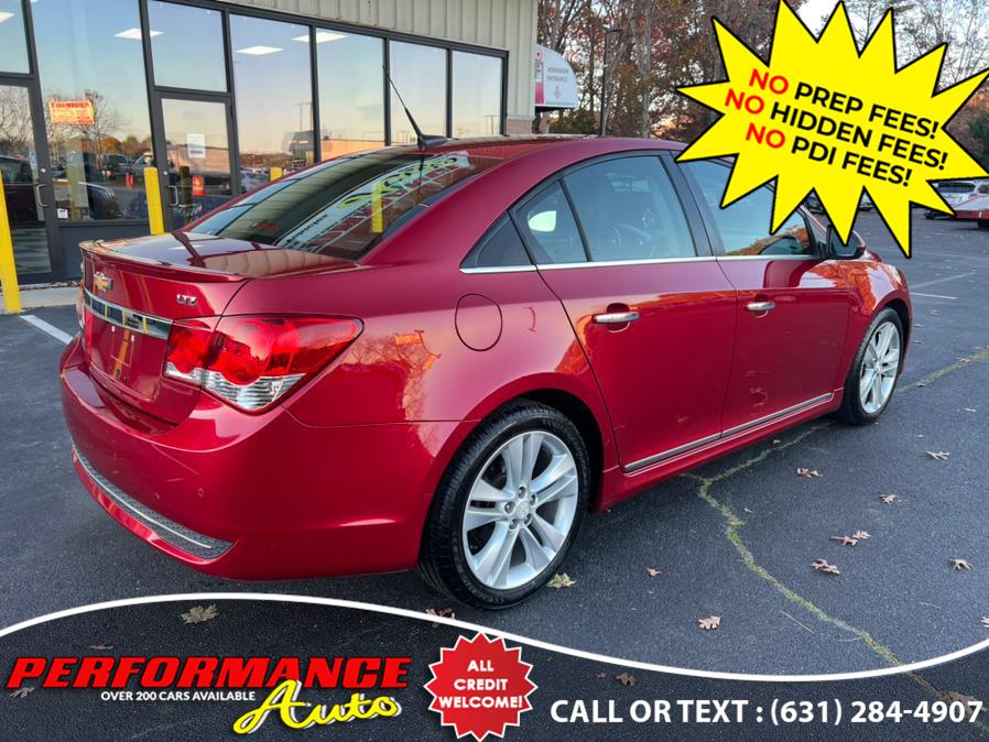 2014 Chevrolet Cruze 4dr Sdn LTZ, available for sale in Bohemia, New York | Performance Auto Inc. Bohemia, New York 2014 Chevrolet Cruze 4dr Sdn LTZ, available for sale in Bohemia, New York | Performance Auto Inc. Bohemia, New York