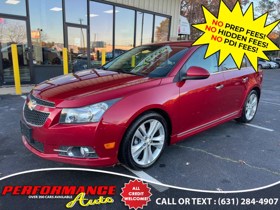 2014 Chevrolet Cruze 4dr Sdn LTZ, available for sale in Bohemia, New York | Performance Auto Inc. Bohemia, New York 2014 Chevrolet Cruze 4dr Sdn LTZ, available for sale in Bohemia, New York | Performance Auto Inc. Bohemia, New York