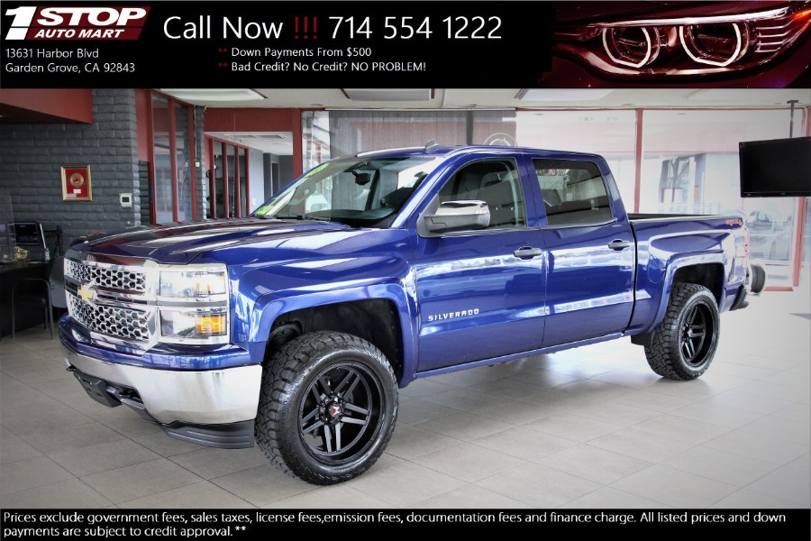 2014 Chevrolet Silverado 1500 4WD Crew Cab 143.5" LT w/1LT, available for sale in Garden Grove, California | 1 Stop Auto Mart Inc.. Garden Grove, California