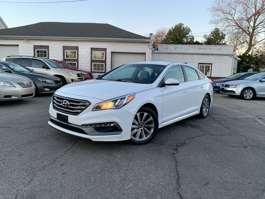 2017 Hyundai Sonata Sport 2.4L PZEV, available for sale in Springfield, Massachusetts | Absolute Motors Inc. Springfield, Massachusetts