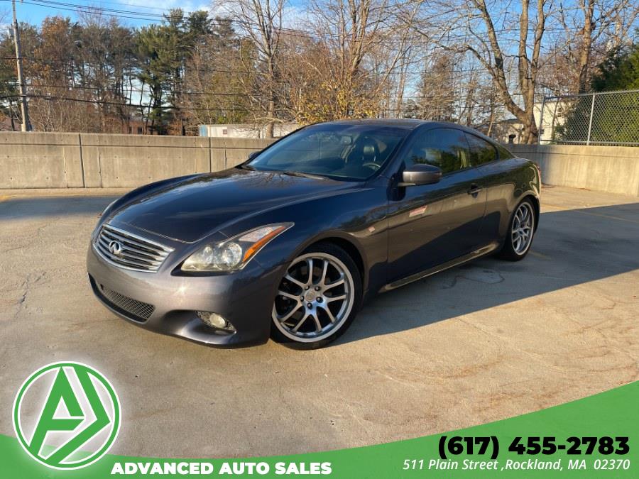 2011 Infiniti G37 Coupe 2dr x AWD, available for sale in Rockland, Massachusetts | Advanced Auto Sales. Rockland, Massachusetts