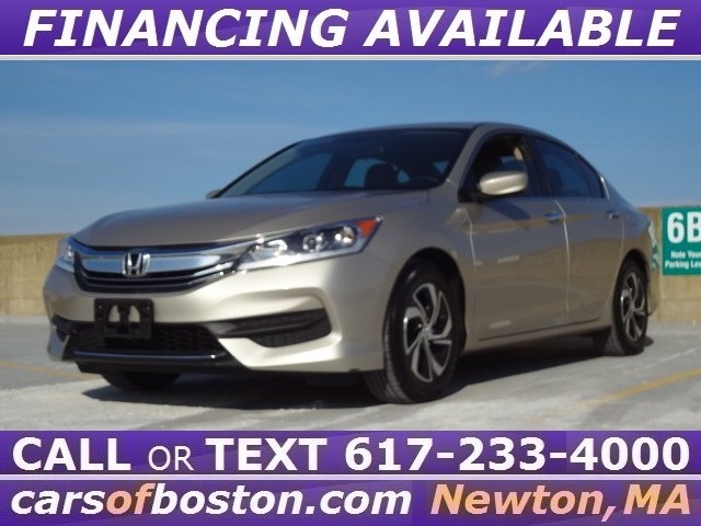 Used Honda Accord Sedan 4dr I4 CVT LX 2016 | Cars of Boston. Newton, Massachusetts Used Honda Accord Sedan 4dr I4 CVT LX 2016 | Cars of Boston. Newton, Massachusetts
