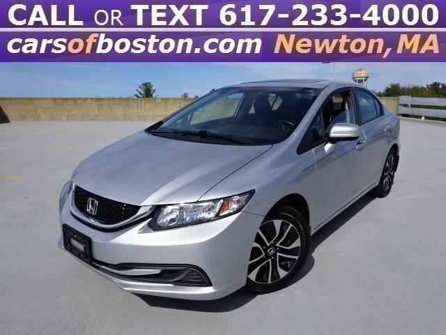 2014 Honda Civic Sedan 4dr CVT EX, available for sale in Newton, Massachusetts | Cars of Boston. Newton, Massachusetts 2014 Honda Civic Sedan 4dr CVT EX, available for sale in Newton, Massachusetts | Cars of Boston. Newton, Massachusetts