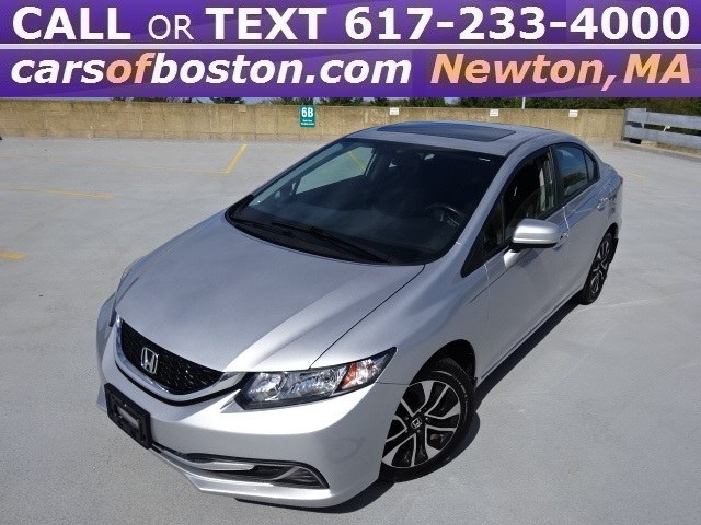 2014 Honda Civic Sedan 4dr CVT EX, available for sale in Newton, Massachusetts | Cars of Boston. Newton, Massachusetts 2014 Honda Civic Sedan 4dr CVT EX, available for sale in Newton, Massachusetts | Cars of Boston. Newton, Massachusetts