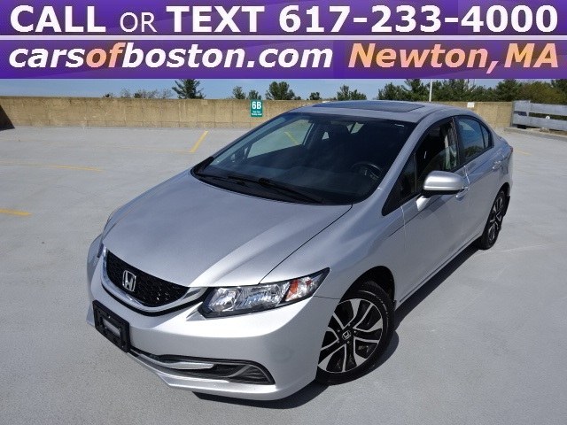 2014 Honda Civic Sedan 4dr CVT EX, available for sale in Newton, Massachusetts | Cars of Boston. Newton, Massachusetts 2014 Honda Civic Sedan 4dr CVT EX, available for sale in Newton, Massachusetts | Cars of Boston. Newton, Massachusetts