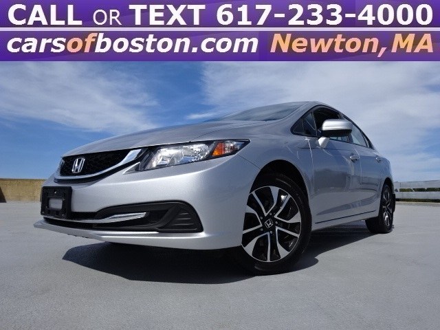 2014 Honda Civic Sedan 4dr CVT EX, available for sale in Newton, Massachusetts | Cars of Boston. Newton, Massachusetts 2014 Honda Civic Sedan 4dr CVT EX, available for sale in Newton, Massachusetts | Cars of Boston. Newton, Massachusetts