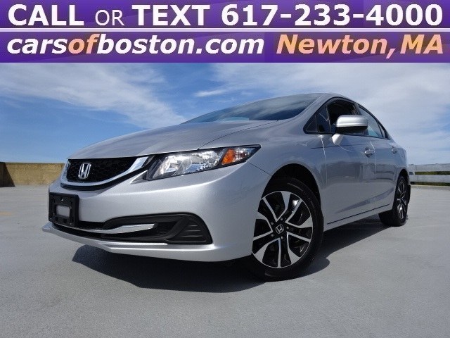 2014 Honda Civic Sedan 4dr CVT EX, available for sale in Newton, Massachusetts | Cars of Boston. Newton, Massachusetts 2014 Honda Civic Sedan 4dr CVT EX, available for sale in Newton, Massachusetts | Cars of Boston. Newton, Massachusetts