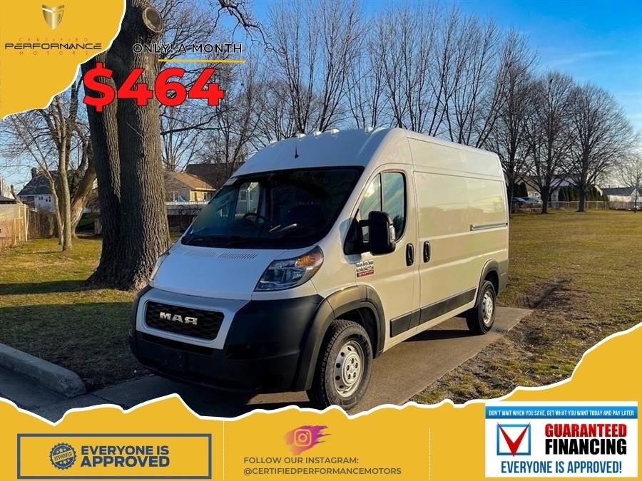 2019 Ram Promaster 2500 High Roof, available for sale in Valley Stream, New York | Certified Performance Motors. Valley Stream, New York