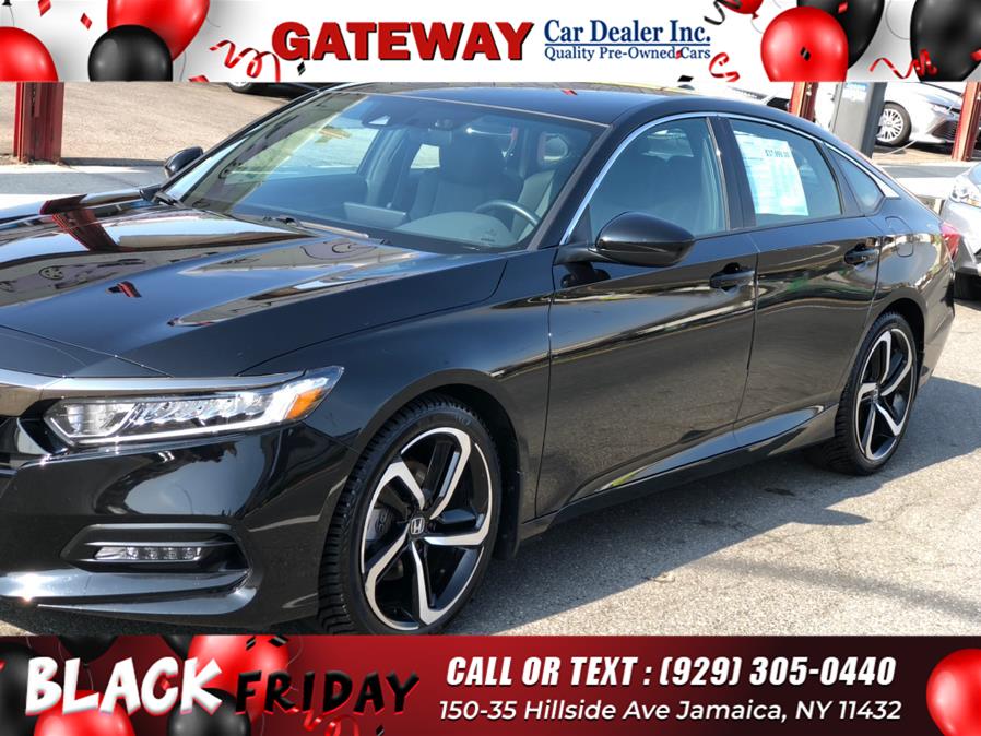 2018 Honda Accord Sedan Sport 1.5T CVT, available for sale in Jamaica, New York | Gateway Car Dealer Inc. Jamaica, New York 2018 Honda Accord Sedan Sport 1.5T CVT, available for sale in Jamaica, New York | Gateway Car Dealer Inc. Jamaica, New York