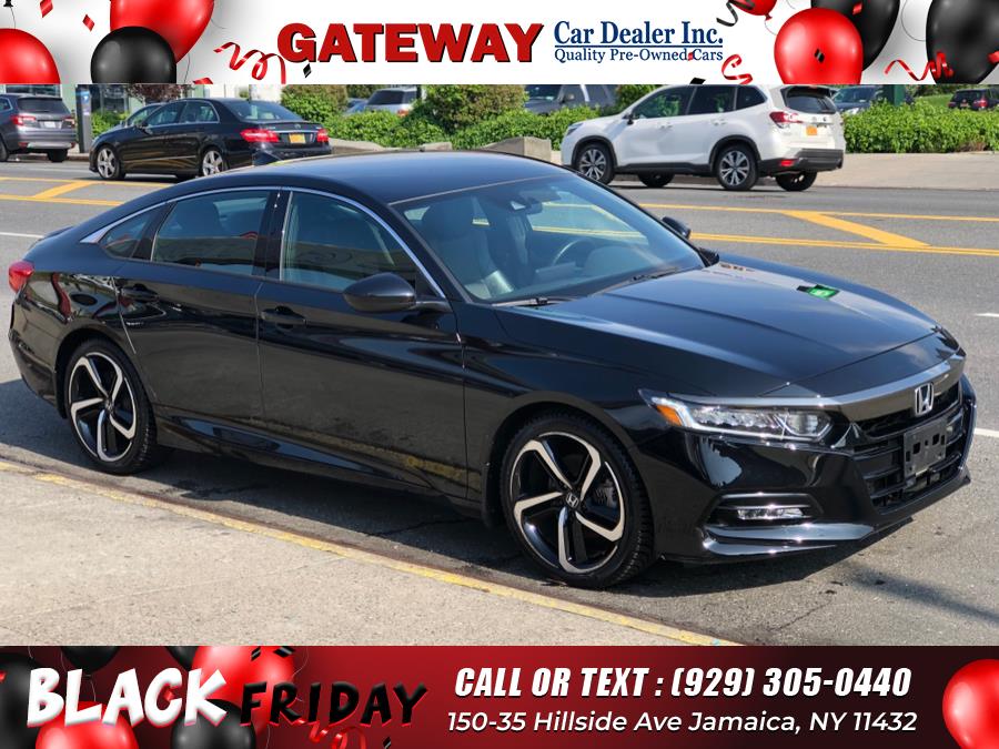 2018 Honda Accord Sedan Sport 1.5T CVT, available for sale in Jamaica, New York | Gateway Car Dealer Inc. Jamaica, New York 2018 Honda Accord Sedan Sport 1.5T CVT, available for sale in Jamaica, New York | Gateway Car Dealer Inc. Jamaica, New York