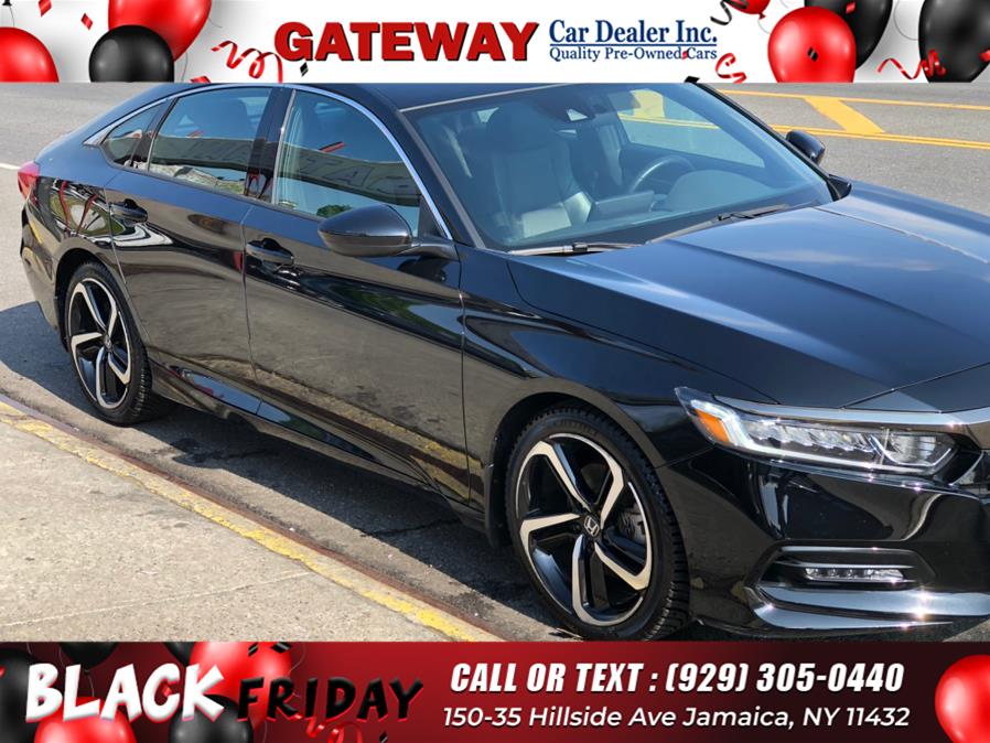 2018 Honda Accord Sedan Sport 1.5T CVT, available for sale in Jamaica, New York | Gateway Car Dealer Inc. Jamaica, New York 2018 Honda Accord Sedan Sport 1.5T CVT, available for sale in Jamaica, New York | Gateway Car Dealer Inc. Jamaica, New York