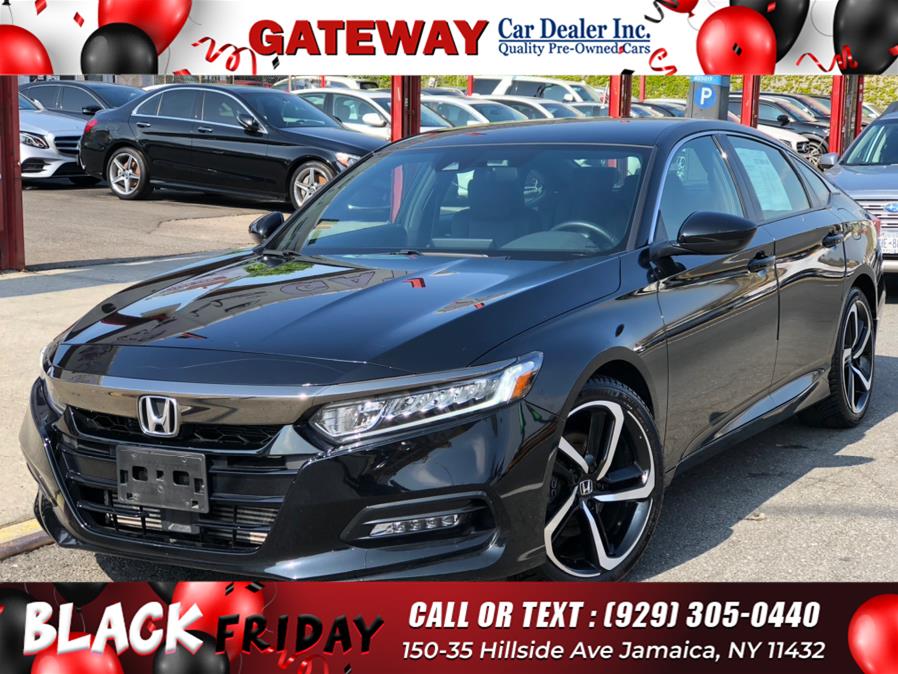 2018 Honda Accord Sedan Sport 1.5T CVT, available for sale in Jamaica, New York | Gateway Car Dealer Inc. Jamaica, New York 2018 Honda Accord Sedan Sport 1.5T CVT, available for sale in Jamaica, New York | Gateway Car Dealer Inc. Jamaica, New York