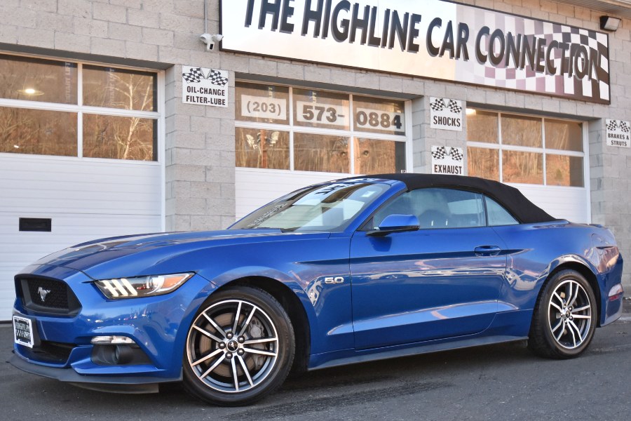 2017 Ford Mustang GT Premium Convertible, available for sale in Waterbury, Connecticut | Highline Car Connection. Waterbury, Connecticut 2017 Ford Mustang GT Premium Convertible, available for sale in Waterbury, Connecticut | Highline Car Connection. Waterbury, Connecticut