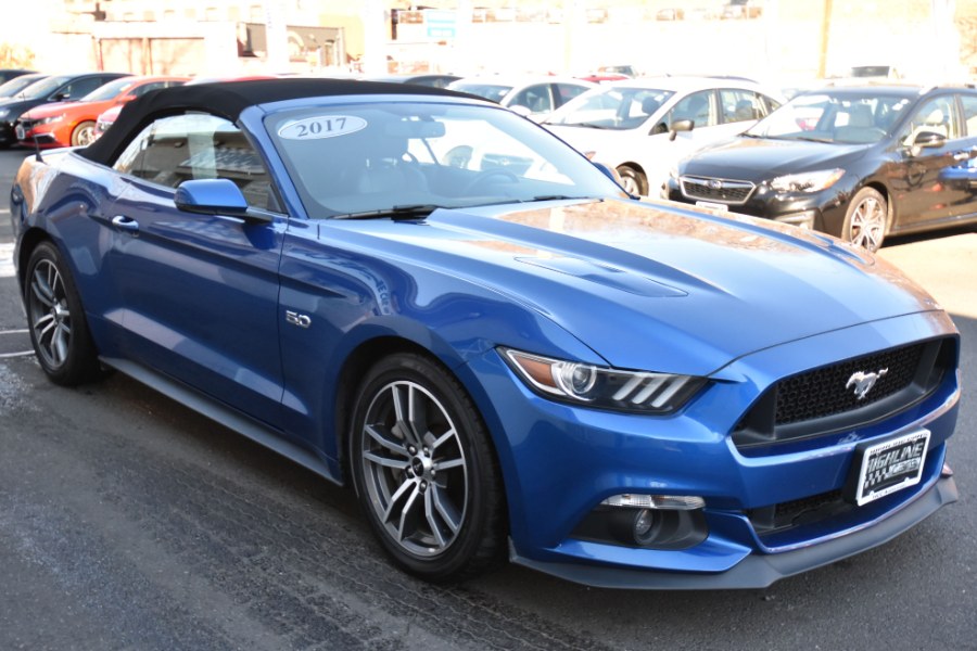 2017 Ford Mustang GT Premium Convertible, available for sale in Waterbury, Connecticut | Highline Car Connection. Waterbury, Connecticut 2017 Ford Mustang GT Premium Convertible, available for sale in Waterbury, Connecticut | Highline Car Connection. Waterbury, Connecticut