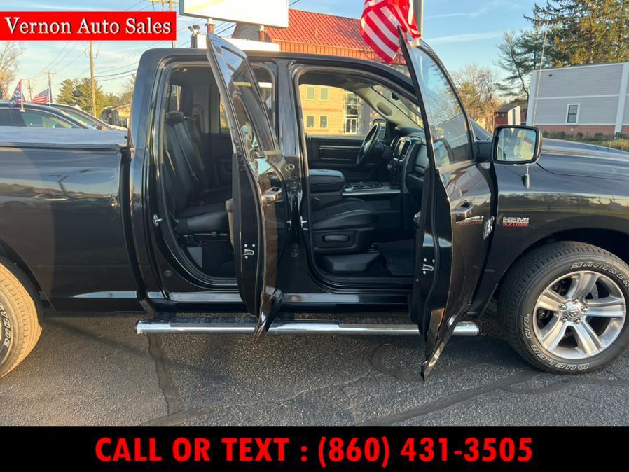 2015 Ram 1500 4WD Quad Cab 140.5" Sport, available for sale in Manchester, Connecticut | Vernon Auto Sale & Service. Manchester, Connecticut 2015 Ram 1500 4WD Quad Cab 140.5" Sport, available for sale in Manchester, Connecticut | Vernon Auto Sale & Service. Manchester, Connecticut