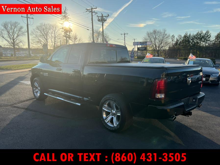 2015 Ram 1500 4WD Quad Cab 140.5" Sport, available for sale in Manchester, Connecticut | Vernon Auto Sale & Service. Manchester, Connecticut 2015 Ram 1500 4WD Quad Cab 140.5" Sport, available for sale in Manchester, Connecticut | Vernon Auto Sale & Service. Manchester, Connecticut