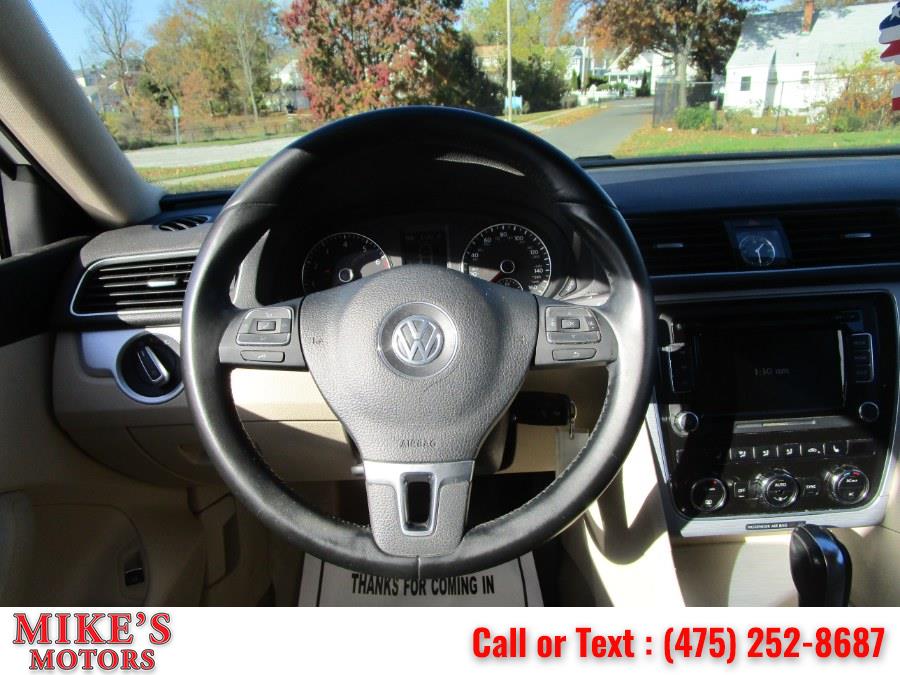 2012 Volkswagen Passat 4dr Sdn 2.5L Auto SE PZEV, available for sale in Stratford, Connecticut | Mike's Motors LLC. Stratford, Connecticut 2012 Volkswagen Passat 4dr Sdn 2.5L Auto SE PZEV, available for sale in Stratford, Connecticut | Mike's Motors LLC. Stratford, Connecticut