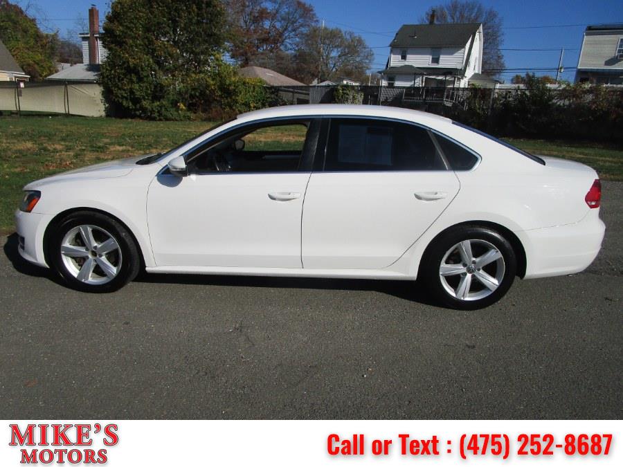 2012 Volkswagen Passat 4dr Sdn 2.5L Auto SE PZEV, available for sale in Stratford, Connecticut | Mike's Motors LLC. Stratford, Connecticut 2012 Volkswagen Passat 4dr Sdn 2.5L Auto SE PZEV, available for sale in Stratford, Connecticut | Mike's Motors LLC. Stratford, Connecticut