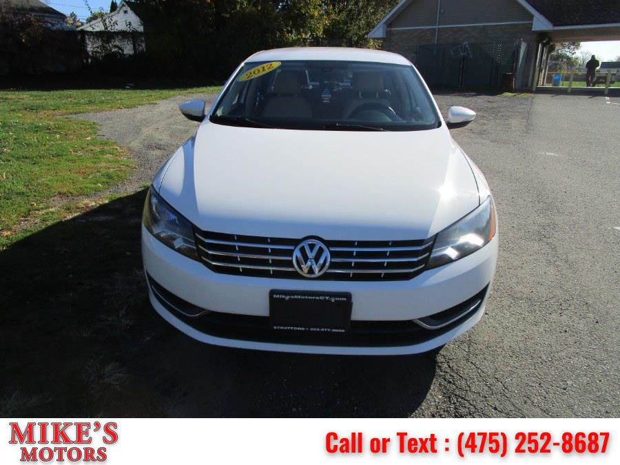 2012 Volkswagen Passat 4dr Sdn 2.5L Auto SE PZEV, available for sale in Stratford, Connecticut | Mike's Motors LLC. Stratford, Connecticut 2012 Volkswagen Passat 4dr Sdn 2.5L Auto SE PZEV, available for sale in Stratford, Connecticut | Mike's Motors LLC. Stratford, Connecticut