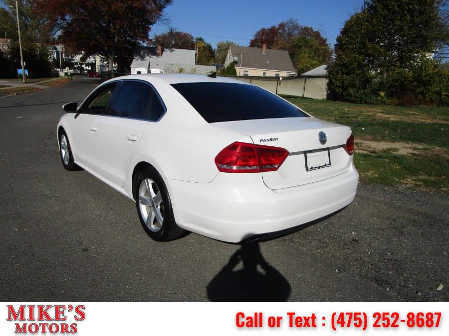 2012 Volkswagen Passat 4dr Sdn 2.5L Auto SE PZEV, available for sale in Stratford, Connecticut | Mike's Motors LLC. Stratford, Connecticut 2012 Volkswagen Passat 4dr Sdn 2.5L Auto SE PZEV, available for sale in Stratford, Connecticut | Mike's Motors LLC. Stratford, Connecticut