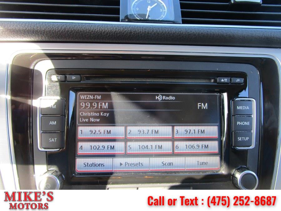 2012 Volkswagen Passat 4dr Sdn 2.5L Auto SE PZEV, available for sale in Stratford, Connecticut | Mike's Motors LLC. Stratford, Connecticut 2012 Volkswagen Passat 4dr Sdn 2.5L Auto SE PZEV, available for sale in Stratford, Connecticut | Mike's Motors LLC. Stratford, Connecticut
