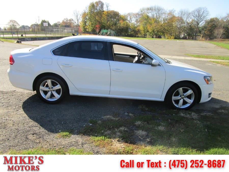 2012 Volkswagen Passat 4dr Sdn 2.5L Auto SE PZEV, available for sale in Stratford, Connecticut | Mike's Motors LLC. Stratford, Connecticut 2012 Volkswagen Passat 4dr Sdn 2.5L Auto SE PZEV, available for sale in Stratford, Connecticut | Mike's Motors LLC. Stratford, Connecticut