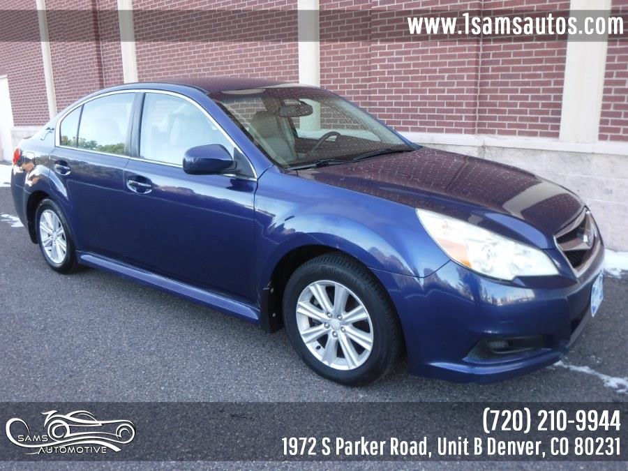 2011 Subaru Legacy 4dr Sdn H4 Auto 2.5i Prem AWP/HK Audio, available for sale in Denver, Colorado | Sam's Automotive. Denver, Colorado 2011 Subaru Legacy 4dr Sdn H4 Auto 2.5i Prem AWP/HK Audio, available for sale in Denver, Colorado | Sam's Automotive. Denver, Colorado
