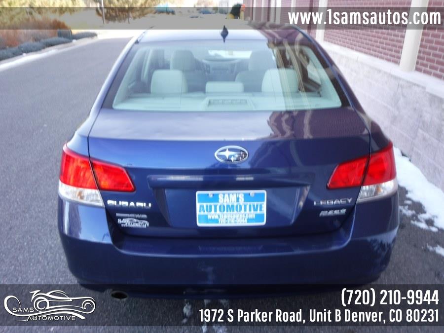 2011 Subaru Legacy 4dr Sdn H4 Auto 2.5i Prem AWP/HK Audio, available for sale in Denver, Colorado | Sam's Automotive. Denver, Colorado 2011 Subaru Legacy 4dr Sdn H4 Auto 2.5i Prem AWP/HK Audio, available for sale in Denver, Colorado | Sam's Automotive. Denver, Colorado