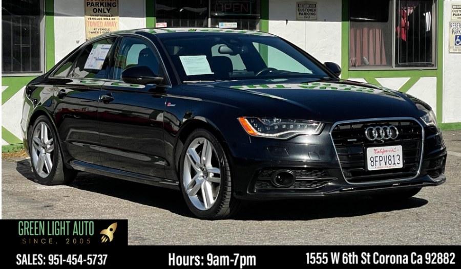 Used Audi A6 4dr Sdn quattro 3.0T Prestige Super Charged 2015 | Green Light Auto. Corona, California Used Audi A6 4dr Sdn quattro 3.0T Prestige Super Charged 2015 | Green Light Auto. Corona, California
