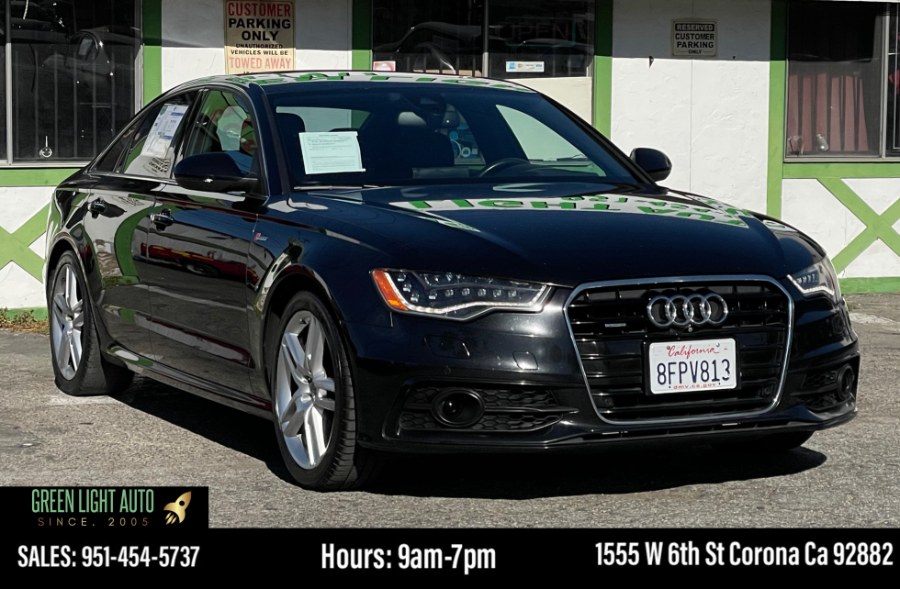 Used Audi A6 4dr Sdn quattro 3.0T Prestige Super Charged 2015 | Green Light Auto. Corona, California Used Audi A6 4dr Sdn quattro 3.0T Prestige Super Charged 2015 | Green Light Auto. Corona, California