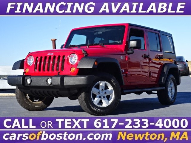 Used Jeep Wrangler 4WD 4dr Unlimited X 2007 | Motorcars of Boston. Newton, Massachusetts Used Jeep Wrangler 4WD 4dr Unlimited X 2007 | Motorcars of Boston. Newton, Massachusetts
