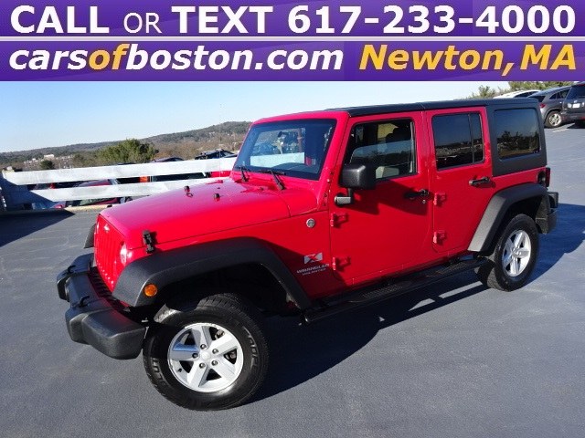 Used Jeep Wrangler 4WD 4dr Unlimited X 2007 | Motorcars of Boston. Newton, Massachusetts Used Jeep Wrangler 4WD 4dr Unlimited X 2007 | Motorcars of Boston. Newton, Massachusetts