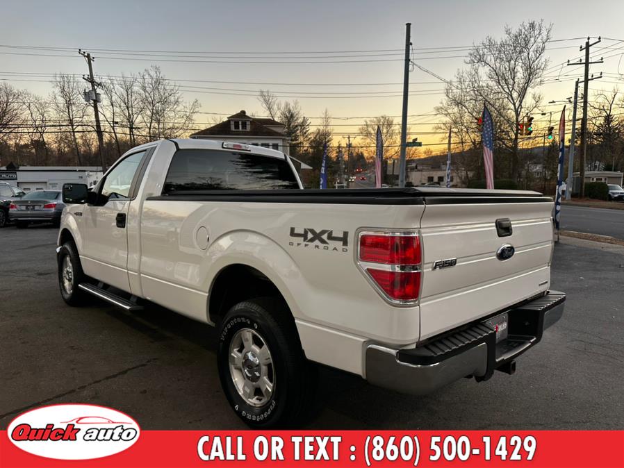 2013 Ford F-150 4WD Reg Cab 145" XLT, available for sale in Bristol, Connecticut | Quick Auto LLC. Bristol, Connecticut 2013 Ford F-150 4WD Reg Cab 145" XLT, available for sale in Bristol, Connecticut | Quick Auto LLC. Bristol, Connecticut